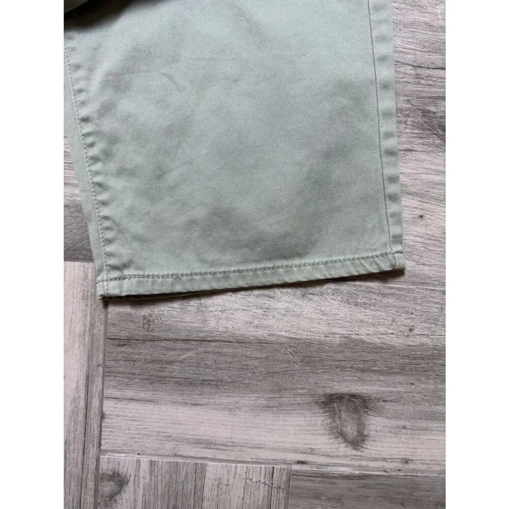 Levi's Sage Green Women's Flat Front Shorts